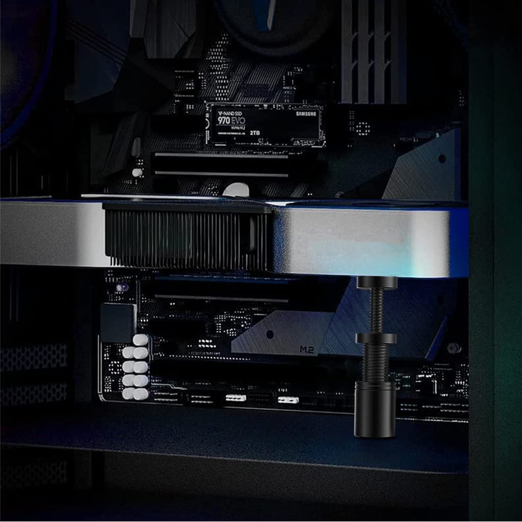Verilux® Graphics Card Bracket Retractable Graphics Card Bracket Metal Aluminum Alloy GPU Stand Anti-slip Support Bracket Stand Universal Graphics Card Bracket Verilux® Graphics Card Bracket Retractable Graphics Card Bracket Metal Aluminum Alloy GPU Stand Anti-slip Support Bracket Stand Universal Graphics Card Bracket